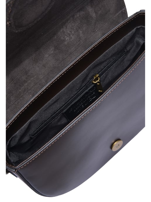 Isabella Rhea Bordeauxrood Rundleer Tas - Image 4