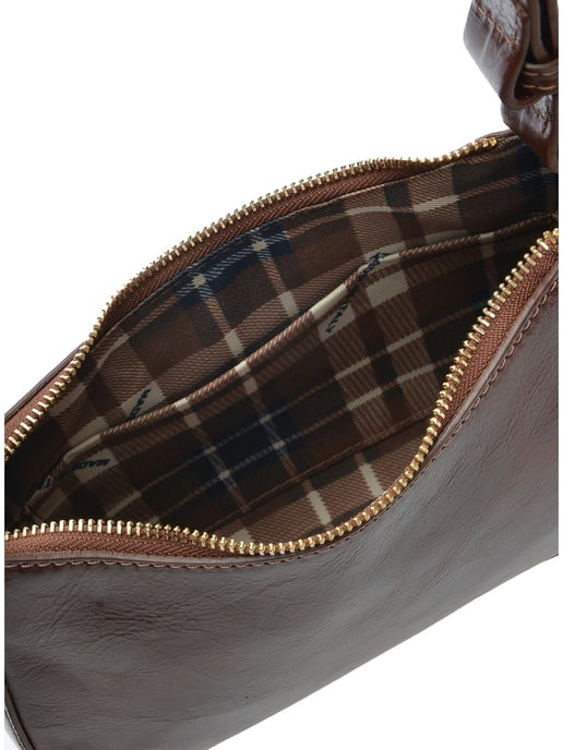 Isabella Rhea Bordeauxrood Rundleer Tas - Image 4