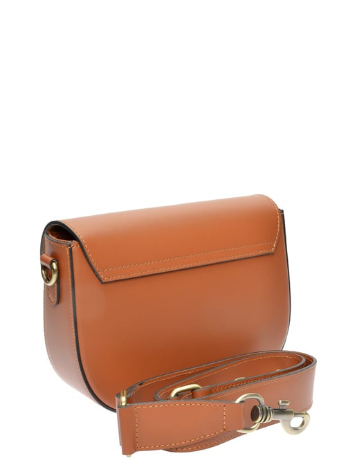 Isabella Rhea Brown Rundleer Tas - Image 2