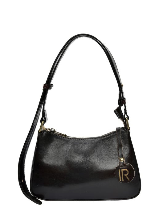 Isabella Rhea Bordeauxrood Rundleer Tas - Image 1