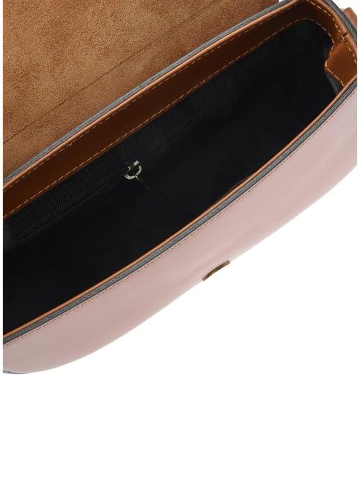 Isabella Rhea Brown Rundleer Tas - Image 4