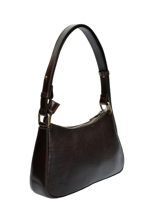 Isabella Rhea Bordeauxrood Rundleer Tas - Image 2