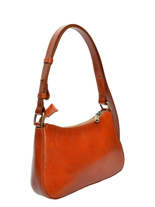 Isabella Rhea Brown Rundleer Tas - Image 2