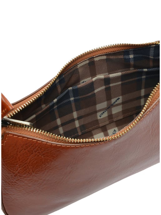 Isabella Rhea Brown Rundleer Tas - Image 4
