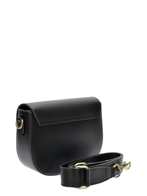 Isabella Rhea Zwart Rundleer Tas - Image 2