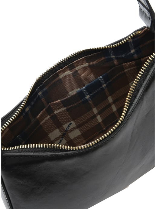 Isabella Rhea Zwart Rundleer Tas - Image 4