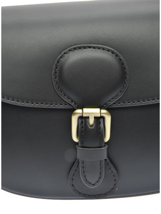 Isabella Rhea Zwart Rundleer Tas - Image 3