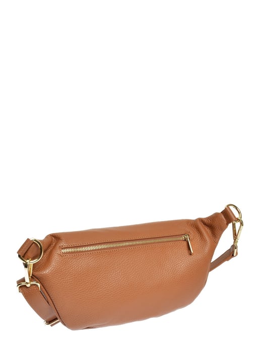 Anna Luchini Tweekleurig Rundleer Tas - Image 2