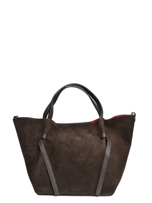 Isabella Rhea CHOCOLADE Rundleer Tas - Image 1