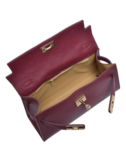 Anna Luchini EDGE Rundleer Tas - Image 4