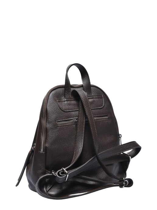 Anna Luchini Bordeauxrood Rundleer Tas - Image 2