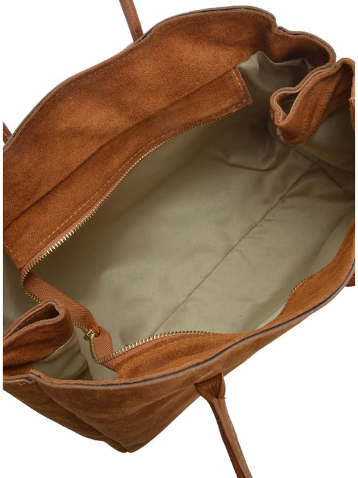 Isabella Rhea Brown Rundleer Tas - Image 4