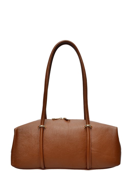 Isabella Rhea COGNAC Rundleer Tas - Image 1