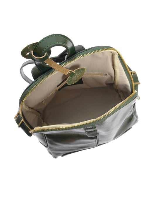 Anna Luchini Groen Rundleer Tas - Image 4