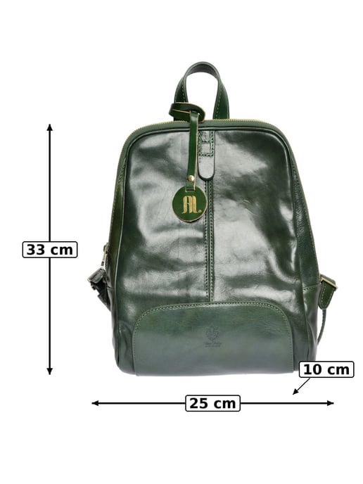 Anna Luchini Groen Rundleer Tas - Image 6