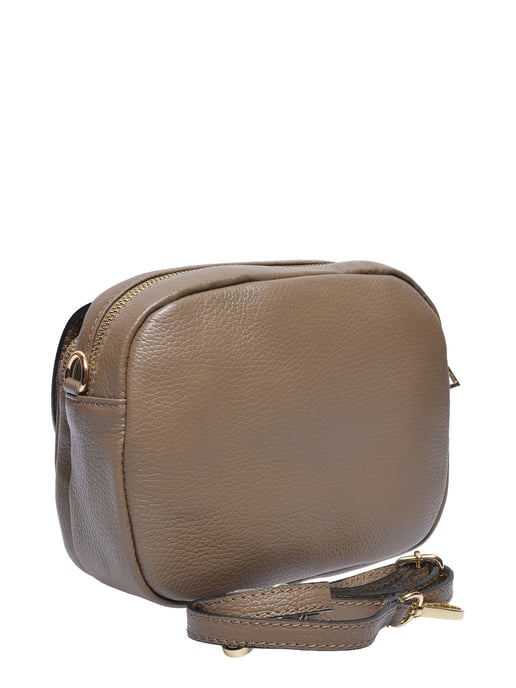 Roberta M Beige Rundleer Tas - Image 2
