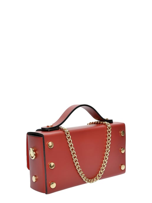 Isabella Rhea Rood Rundleer Tas - Image 2