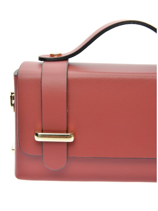 Isabella Rhea Rood Rundleer Tas - Image 3