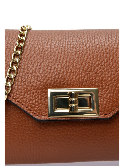 Isabella Rhea COGNAC Rundleer Tas - Image 3