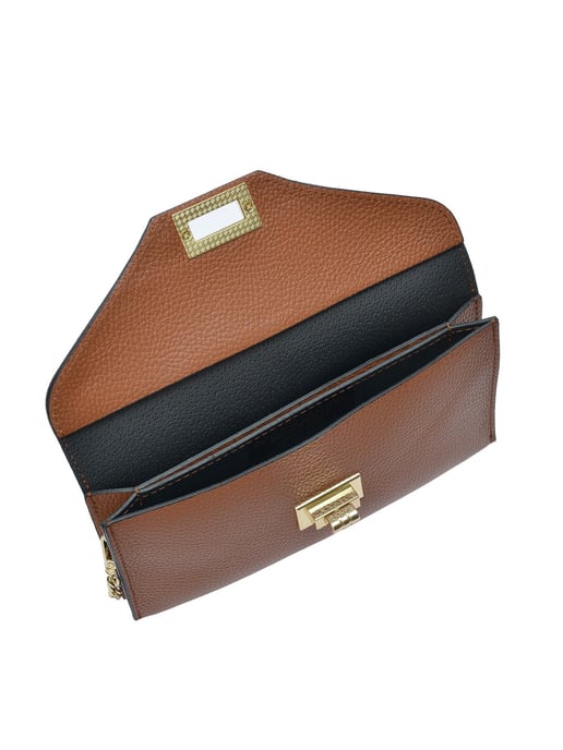 Isabella Rhea COGNAC Rundleer Tas - Image 4