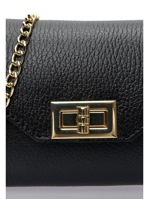Isabella Rhea ZWART Rundleer Tas - Image 3