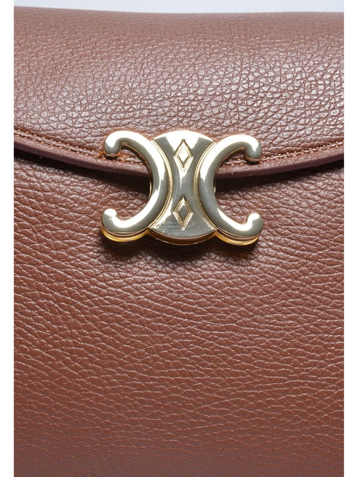 Anna Luchini Bordeauxrood Rundleer Tas - Image 3