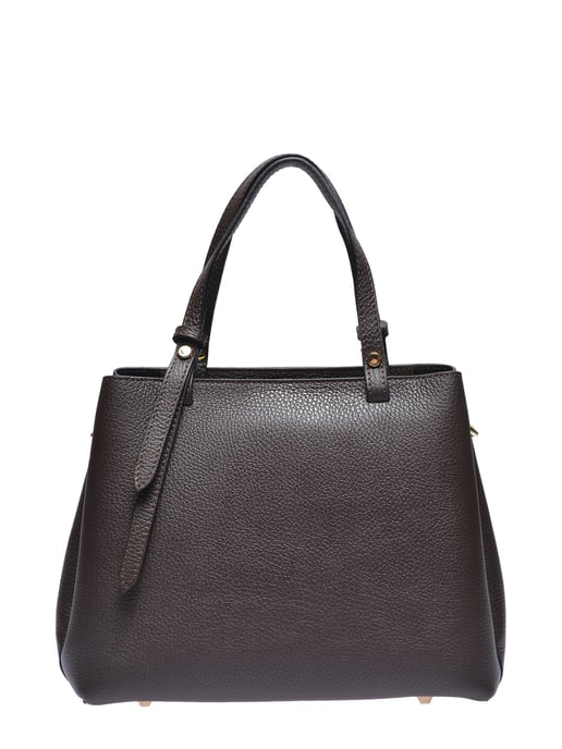 Isabella Rhea Bordeauxrood Rundleer Tas - Image 1