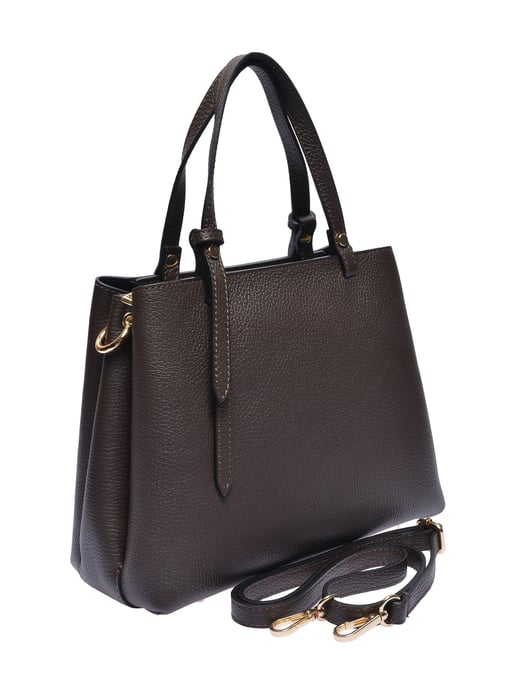 Isabella Rhea Bordeauxrood Rundleer Tas - Image 2