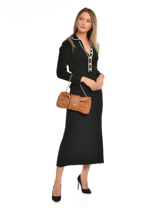 Isabella Rhea COGNAC Rundleer Tas - Image 5