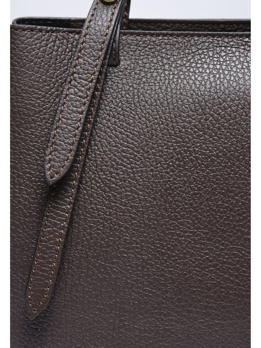 Isabella Rhea Bordeauxrood Rundleer Tas - Image 3