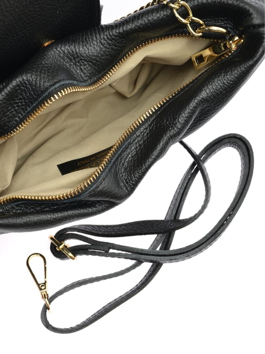 Isabella Rhea ZWART Rundleer Tas - Image 4