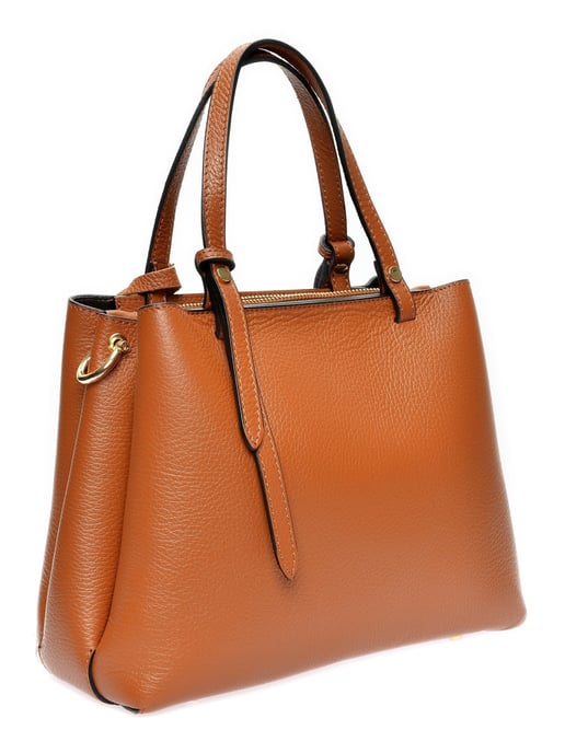 Isabella Rhea Brown Rundleer Tas - Image 2
