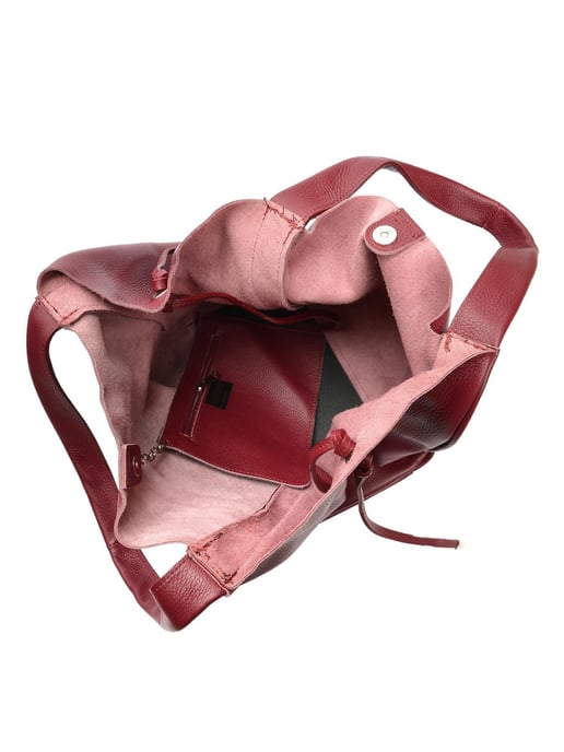 Isabella Rhea WIJN Rundleer Tas - Image 4
