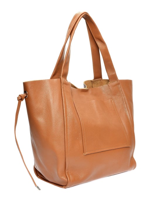 Isabella Rhea COGNAC Rundleer Tas - Image 2