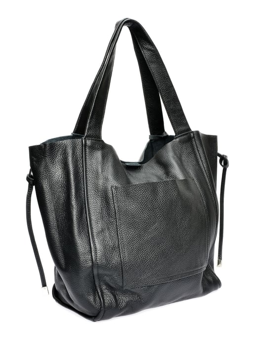 Isabella Rhea ZWART Rundleer Tas - Image 2
