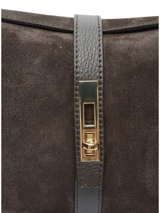 Isabella Rhea Bordeauxrood Rundleer Tas - Image 3