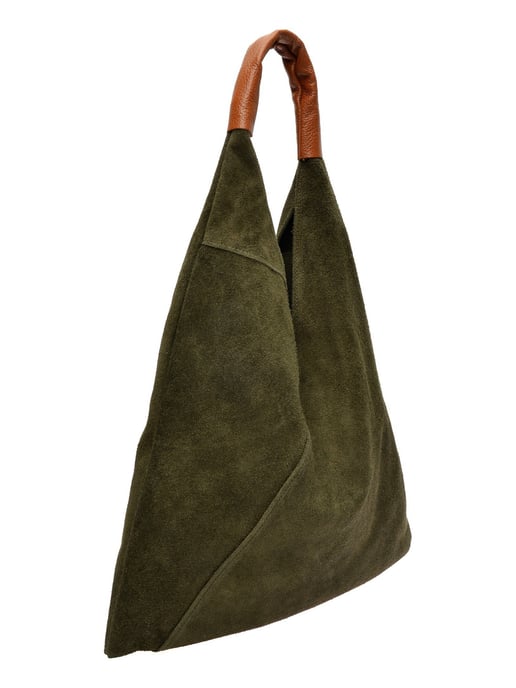 Anna Luchini Groen Rundleer Tas - Image 2