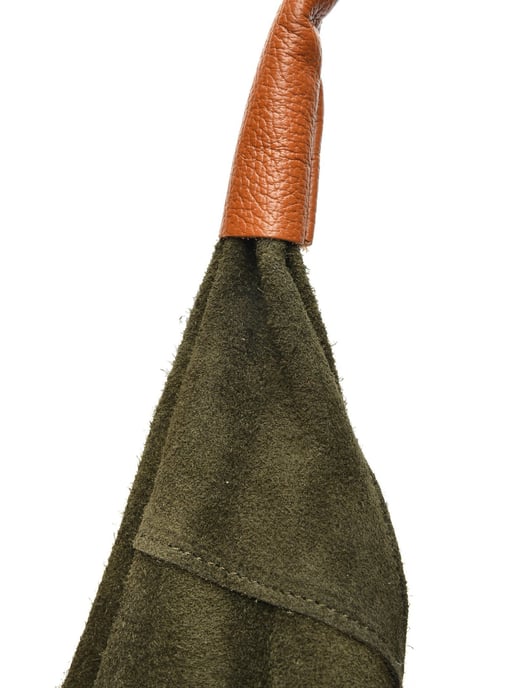 Anna Luchini Groen Rundleer Tas - Image 3