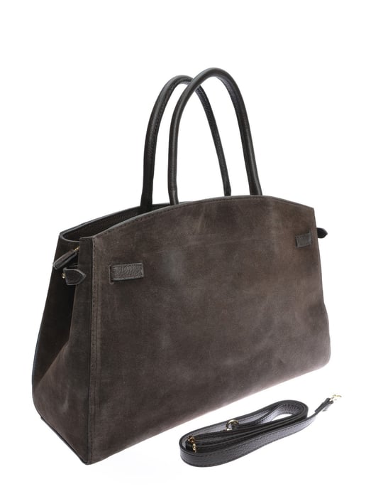 Isabella Rhea Bordeauxrood Rundleer Tas - Image 2