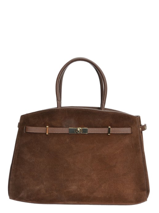 Isabella Rhea Bordeauxrood Rundleer Tas - Image 1