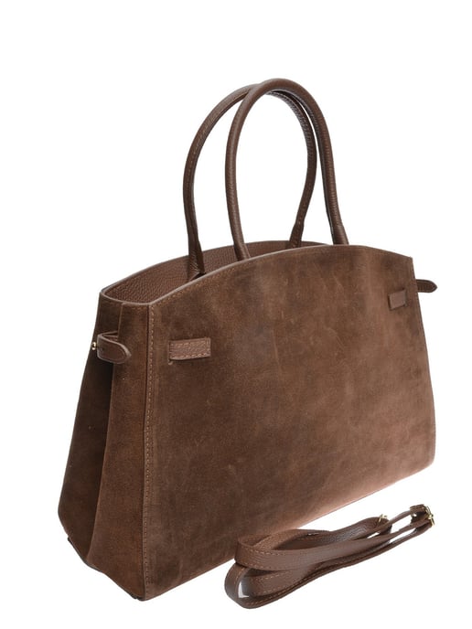 Isabella Rhea Bordeauxrood Rundleer Tas - Image 2