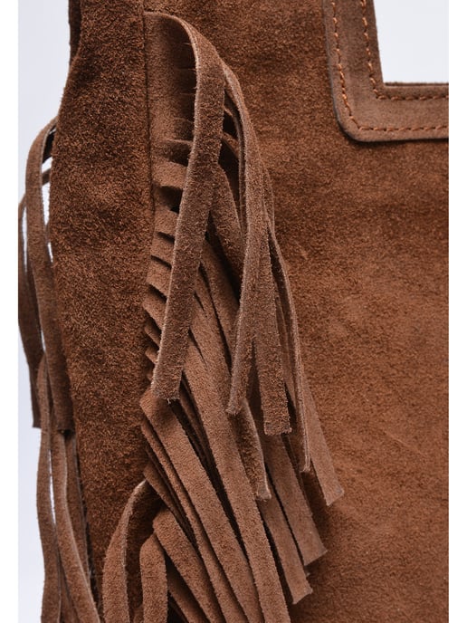 Anna Luchini Bordeauxrood Rundleer Tas - Image 3