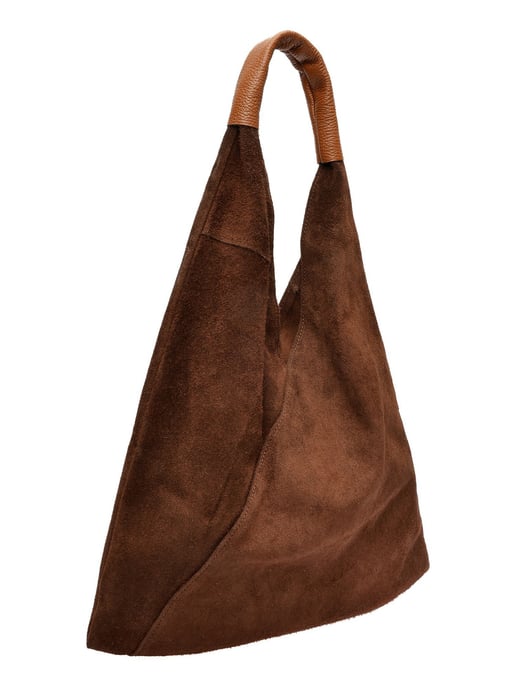 Anna Luchini Bordeauxrood Rundleer Tas - Image 2