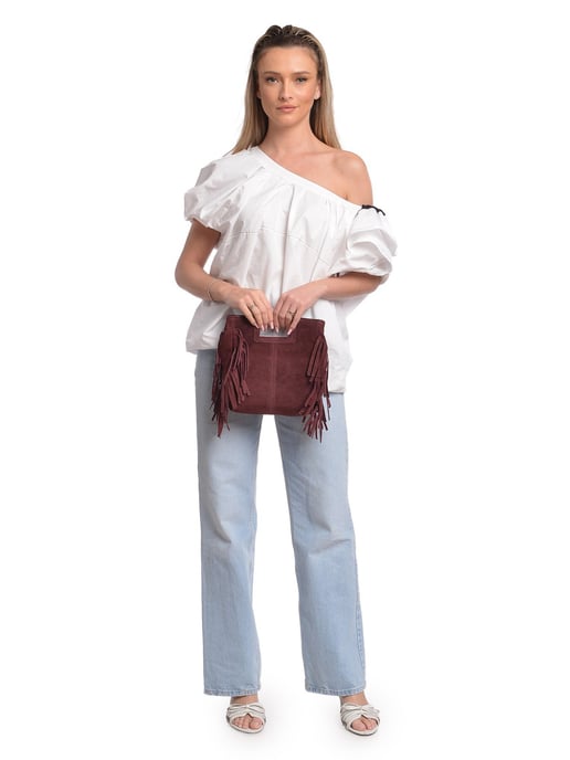 Anna Luchini EDGE Rundleer Tas - Image 3
