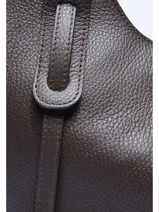 Isabella Rhea Bordeauxrood Rundleer Tas - Image 3