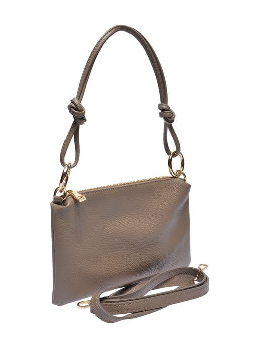 Anna Luchini Beige Rundleer Tas - Image 2