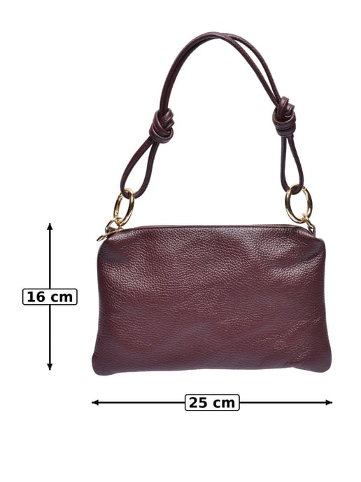 Anna Luchini EDGE Rundleer Tas - Image 5