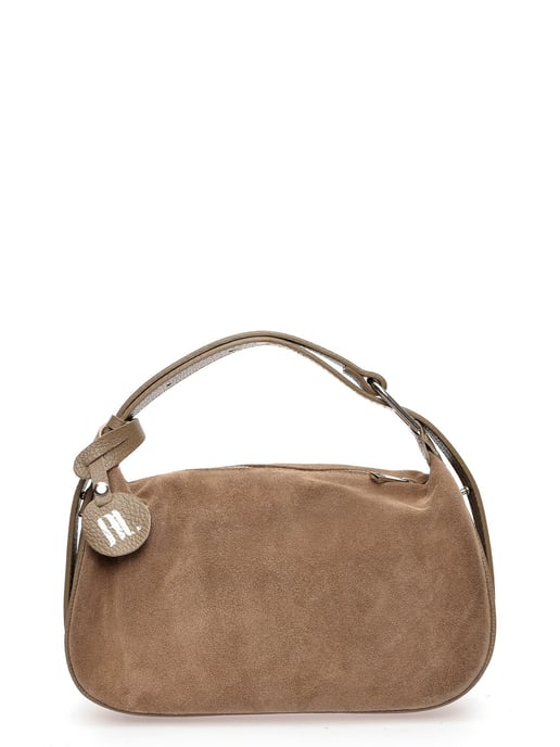 Anna Luchini Beige Rundleer Tas - Image 1