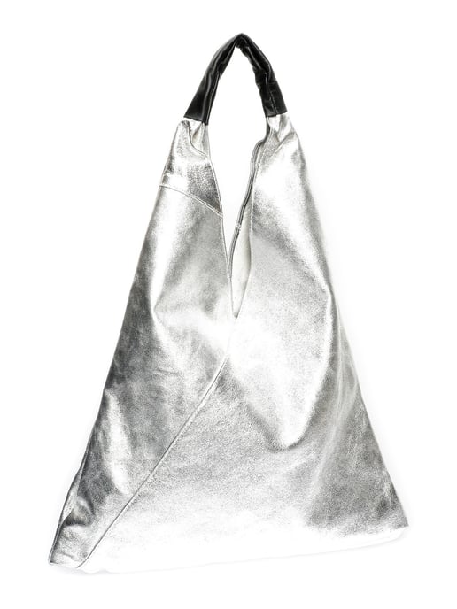 Isabella Rhea Zilver Rundleer Tas - Image 2