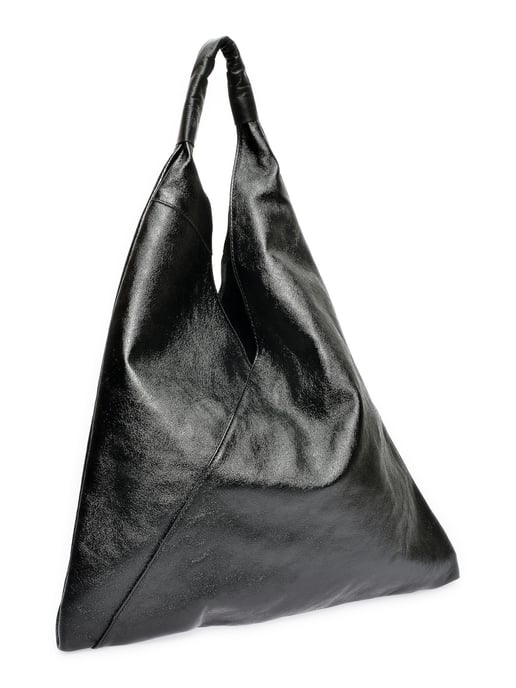 Isabella Rhea Zwart Rundleer Tas - Image 2